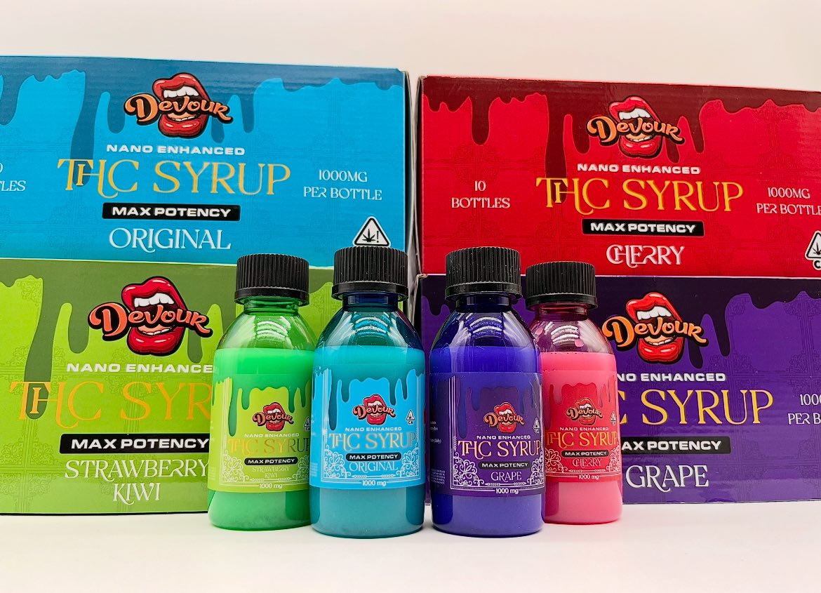 devour thc syrup